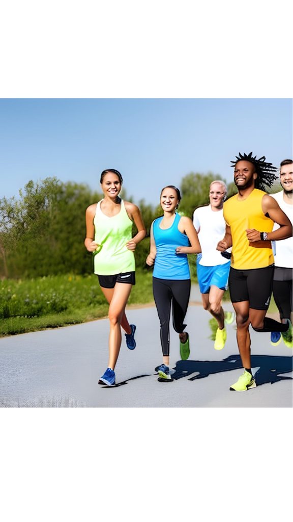correr en grupo