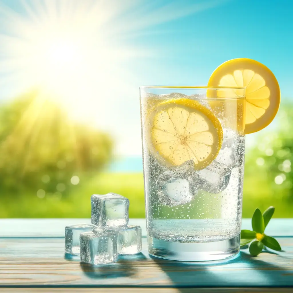agua con gas