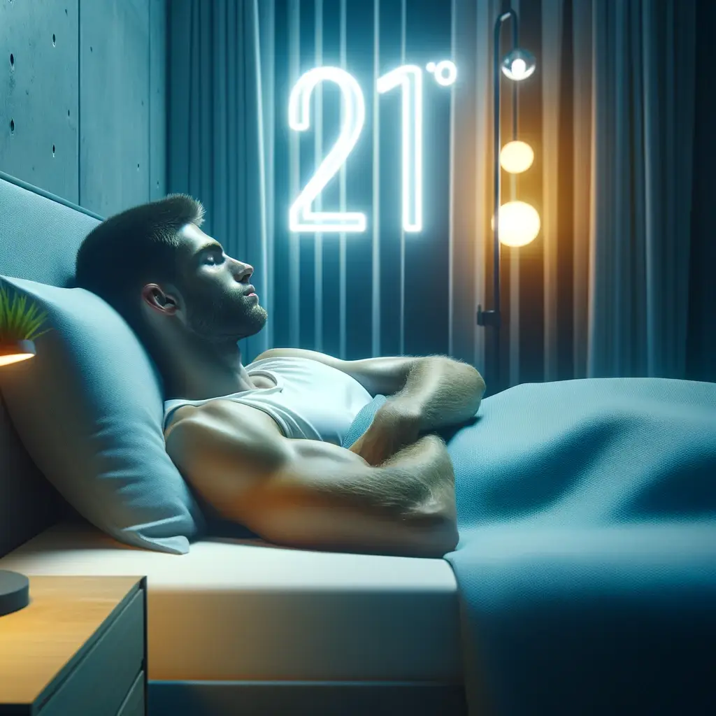 dormir 21 grados