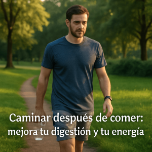 Caminar después de comer